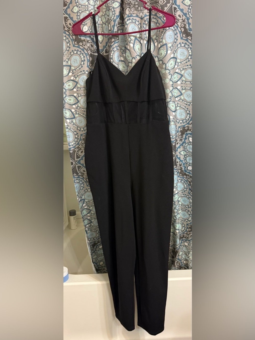 Classic Black Sleeveless Jumpsuit